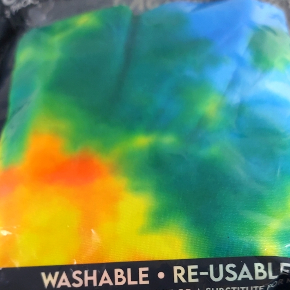 Women Men Unisex Rainbow Gaiter Face Mask 2pk